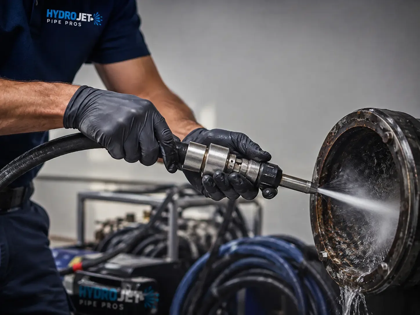 Hydro Jet Pipe Descaling in Newport, RI